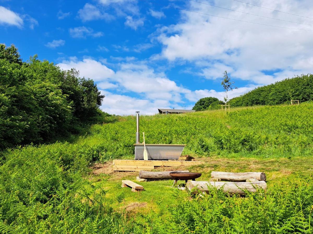 Brackenhill Glamping - Safari Tent With Hot Tub - Sleeps 6 Ivybridge Exteriör bild